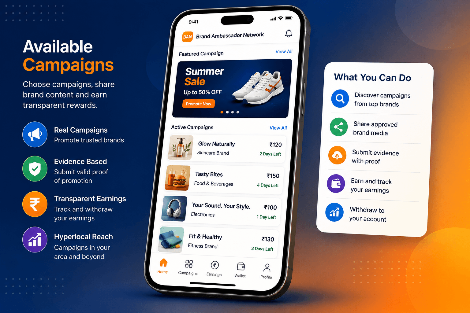 Available Campaigns