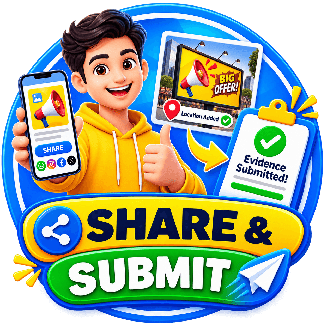 Share & Submit