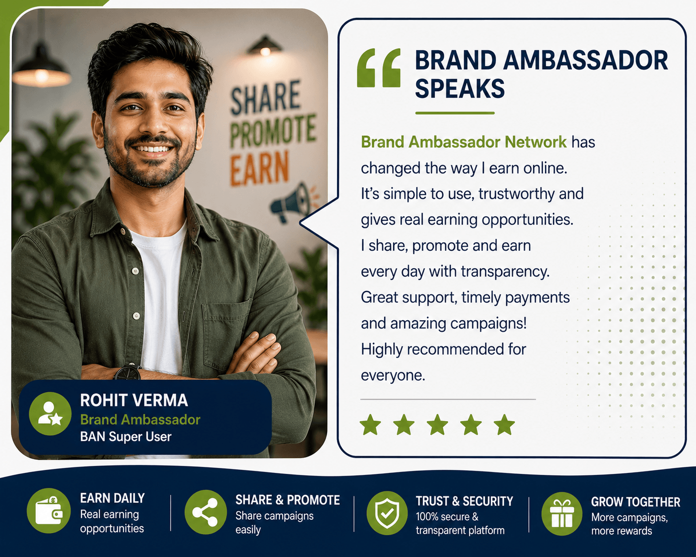 Brand Ambassador Testimonial